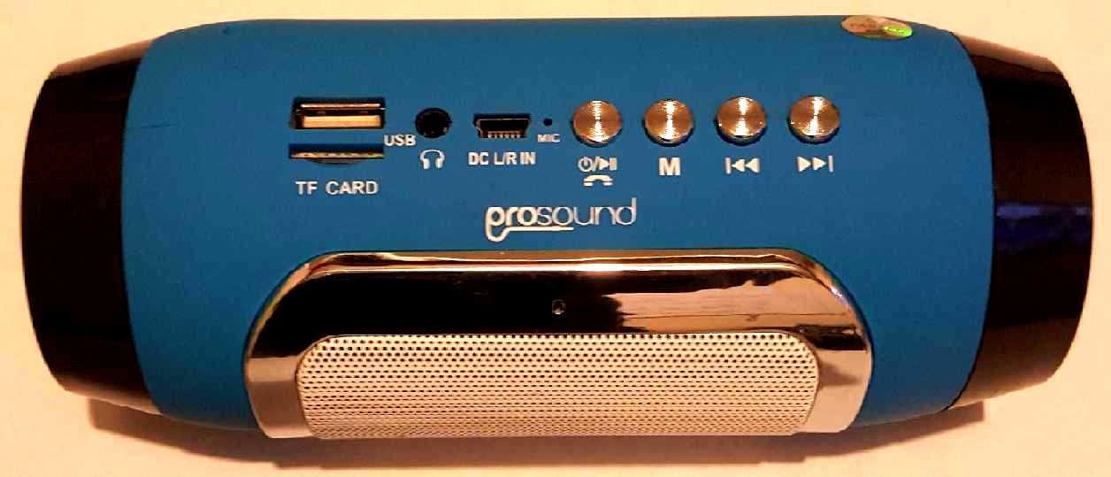 Parlante Portátil C/batería Prosound Inalámbrico Bluetooth