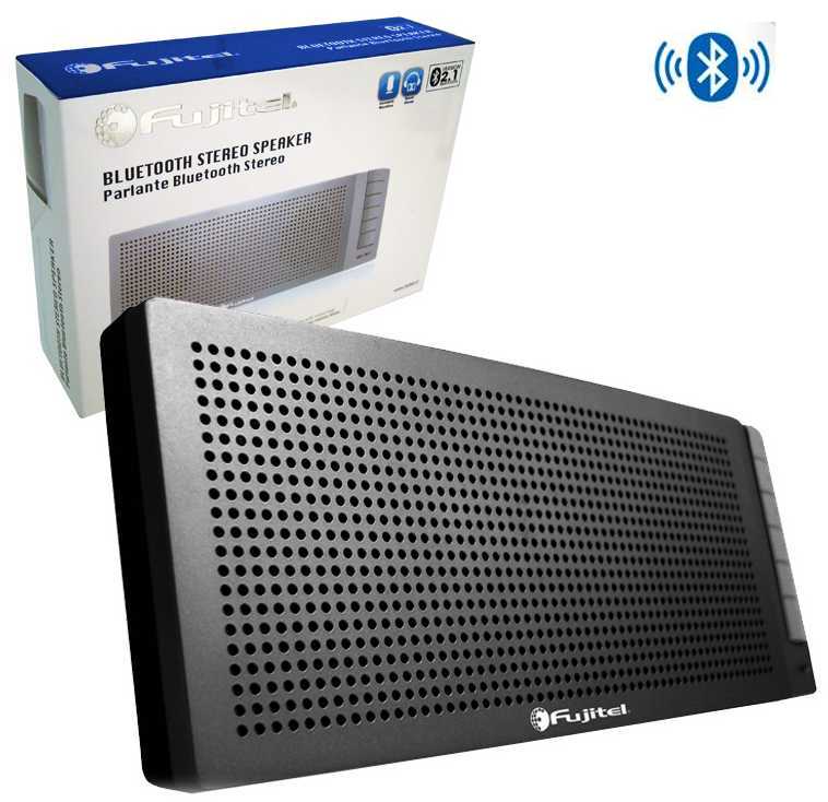 Parlante Bluetooth Sobremesa Fujitel, Bt-50n Negro