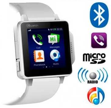 Reloj Celular Multimedia Microlab Mwatch Pantalla Oled 1.54